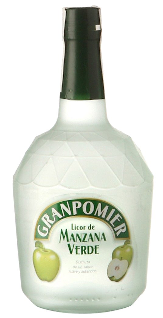 Licor de Manzana Verde, Granpomier 70 cl