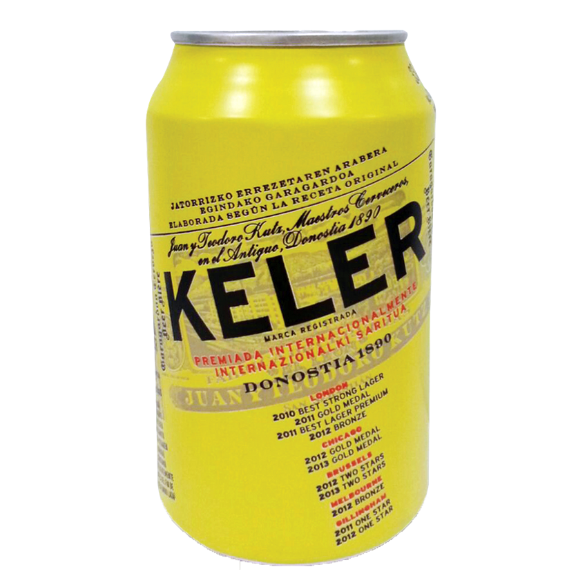 Keler, Lata 33 cl. (24 Unid.) 6,2% vol.