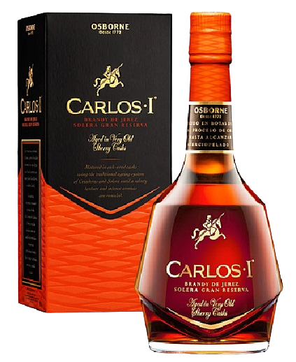 Carlos I 70cl  40%vol. Brandy de Jerez Solera Gran Reserva