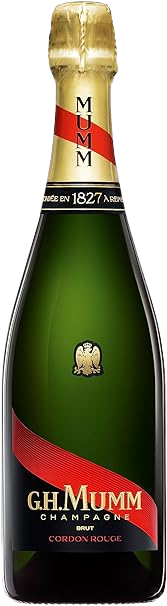 Champagne Mumm  Brut  Cordon Rouge 75 cl.