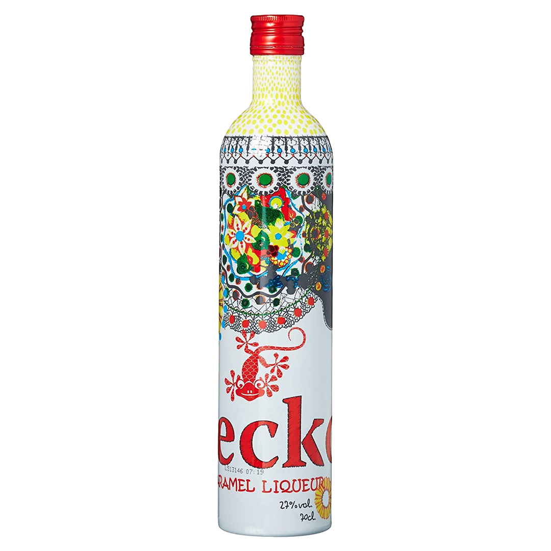 Gecko Licor de Vodka y Caramelo  70 cl. 27% vol.