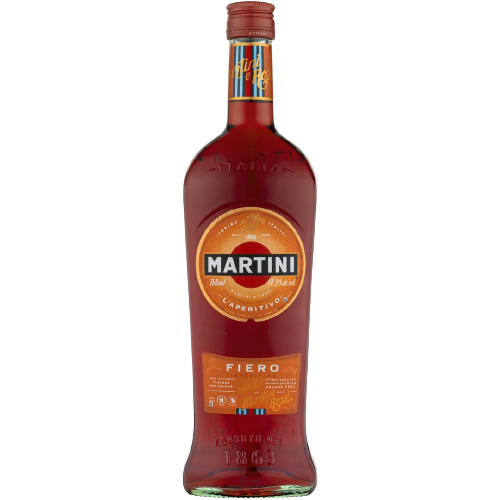 Martini Fiero 75 cl.  14,9% vol. El nuevo aperitivo de Martini con sabor a naranjas amargas