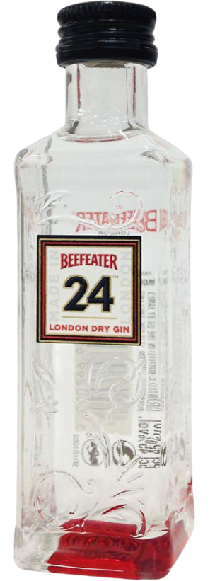 Ginebra Beefeater 24, Miniatura 5 cl. (Cristal)