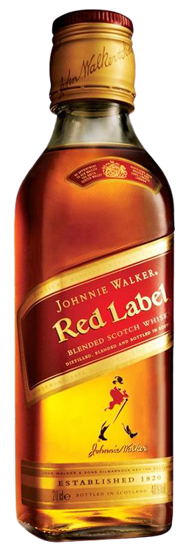 Whisky Johnnie Walker Red Label, Miniatura 5 cl.