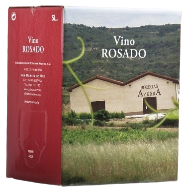 Bag in Box Rosado 5 Litros 13,5% vol. (Bodegas Ayerra - San Martín de Unx)