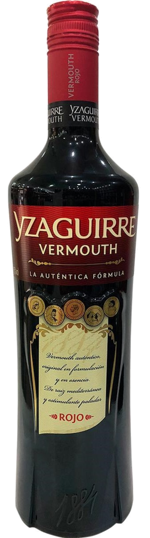Vermout Yzaguirre Rojo 1L. 15% vol.