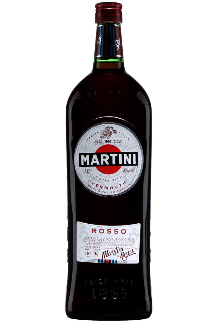 Martini Rosso 1,5L.  15% vol.
