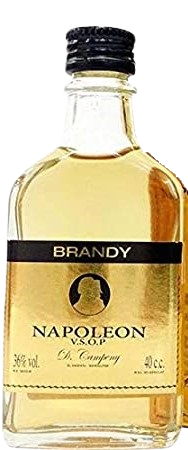 Brandy Napoleón, Miniatura 4 cl.